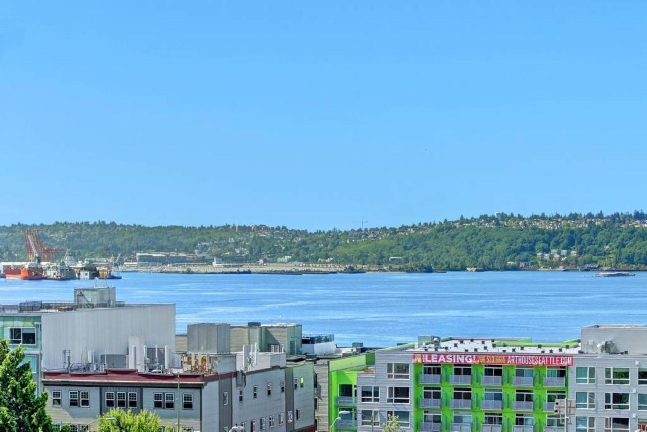 City Water View Oasis With Pool & Gym Near Cruise In Heart Of Seattle Exterior foto